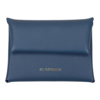 Jil Sander Wallets & Cardholders, female, Blue, Size: ONE SIZE Folded Wallet