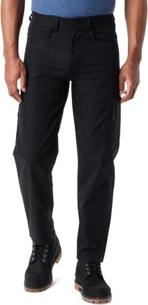 G.H. Bass & Co. Outdoor Essential Tech Cargo Pants Mens Black Beau Preppy Pockets UPS816