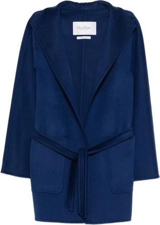 Max Mara Jas - Dames - Cashmere truien - Blauw - S - Kasjmier - Truien & Vesten