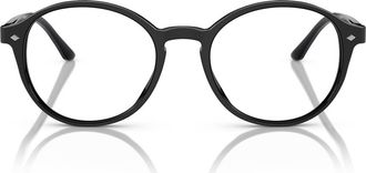 A|X Armani Exchange 49MM PHANTOS in Top Matte Black/demo Lens at Nordstrom