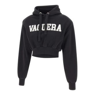 Vaquera Twisted Hoodie - Dames - Hoodies - Zwart - XS - Katoen - Hoodies & sweatvesten