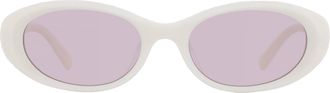 Ferragamo Violet Oval Ladies Sunglasses SF2124SLB 103 53