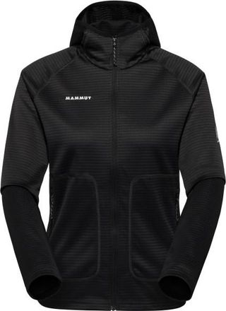 Mammut Crag ML Hooded Jacket Fleecejacke f&uuml;r Damen | schwarz