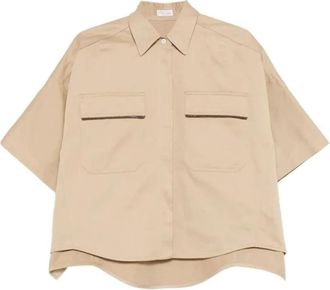 Brunello Cucinelli Donna, Camicette, Giallo, L, new