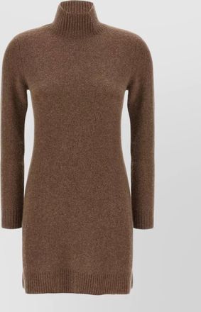 Max Mara edison knit dress high neck cashmere