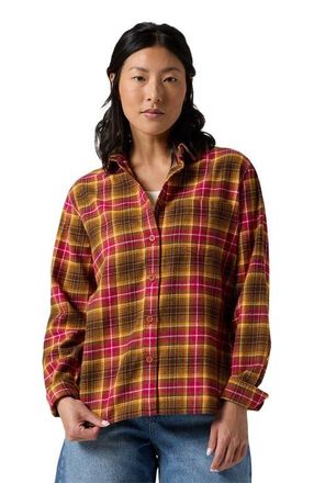 Backcountry Venture Classic Flannel Shirt - Womens in Zinnia Peeler Plaid at Nordstrom, Size X-Large