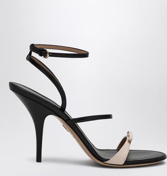 Ferragamo Ariel 95 black/nude high heels