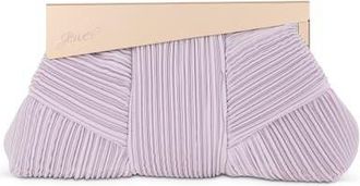 Badgley Mischka Millie Mini Pleated Clutch in Lilac at Nordstrom, Size Small