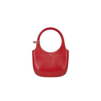 Courr&egrave;ges Tassen, Dames, Rood, ONE Size, Leer, Coqueline Bag