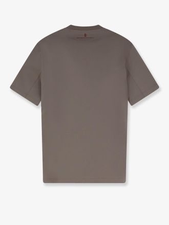 Brunello Cucinelli Mens T-Shirt Grey Cotton T-Shirts And Polos
