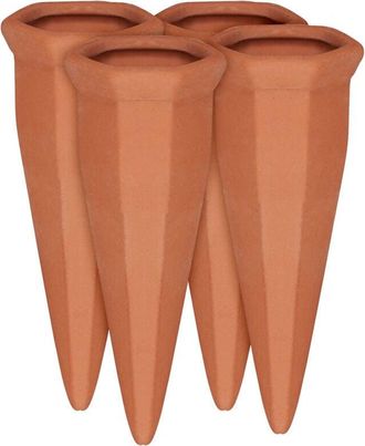 Relaxdays Kit De Riego Autom&aacute;tico, 40 Dispensadores De Agua, Terracota - Relaxdays