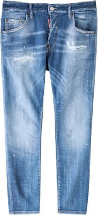 Dsquared2 Skater Distressed Skinny Jeans - Navy - 50 (IT50 / L)