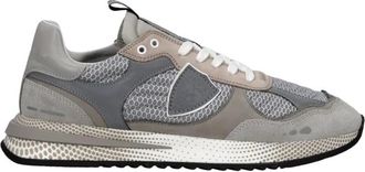 Philippe Model Sneakers Camoscio e Tela - Heren - Sneakers - Veelkleurig - 41 EU - Su&egrave;de - Schoenen