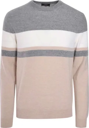 PESERICO Truien & Vesten, Heren, Veelkleurig, 2Xl, Wol, Peserico grijze truien