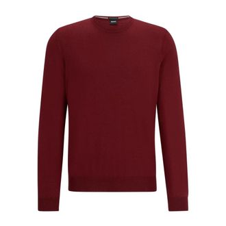 HUGO BOSS Heren, Truien, Rood, Maat: 3XL Wol