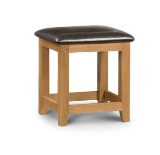 Netfurniture Camel Dressing Table Stool in Brown