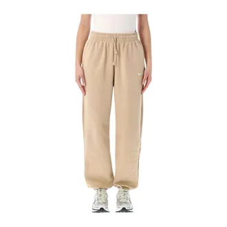 Nike Phoenix Fleece Pant - - Sport - Donna - Beige - M