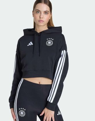 adidas adidas Performance - Germany DNA - Felpa con cappuccio nera-Nero