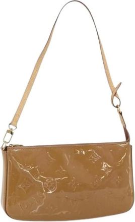 Louis Vuitton Pre-owned Shoulder Bags, female, Brown, Size: ONE SIZE Pre-owned Pouch