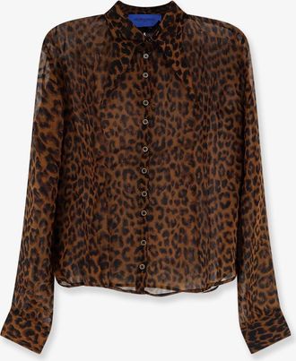 Mes Demoiselles... Camicia in viscosa con stampa leopardo - MES DEMOISELLES - gender_Woman