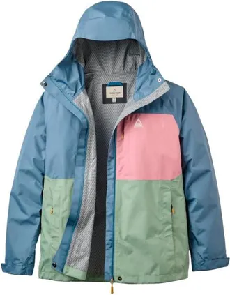 Passenger Trailscape Recycled Waterproof Jacket Regenjacke f&uuml;r Damen | blau