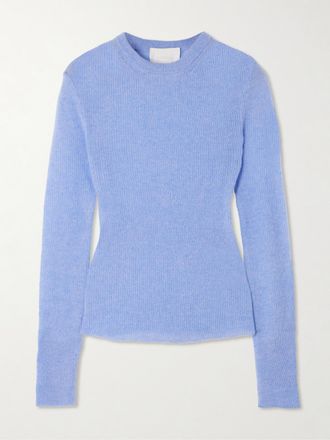 Citizens Of Humanity Pullover In Misto Lana E Cashmere Alessia - Blu