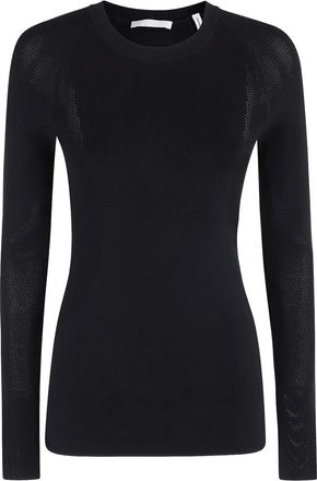 Helmut Lang T-shirt a maniche lunghe - Nero