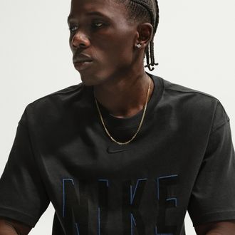 Nike Mens Nike Sportswear T-Shirt in Black | IR4536-045