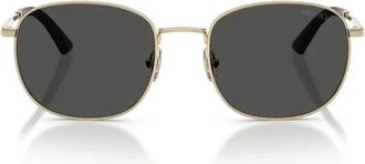 Jimmy Choo London Dune Zonnebril - Dames - Zonnebrillen - Grijs - 52 MM - Nylon - Accessoires