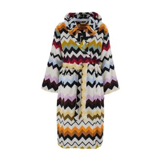 Missoni Home Murrina Bata con Capucha - Nightwear & Lounge - Hombre - Multicolor - XL