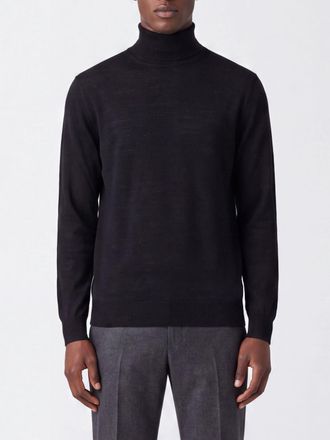 KANGRA Dolcevita in lana merino extrafine con bordi a costine