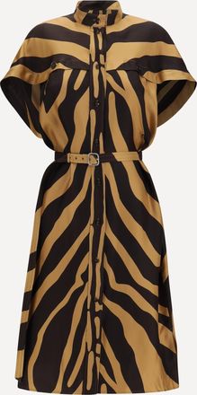 Ferragamo Abito chemisier in twill Woman 42