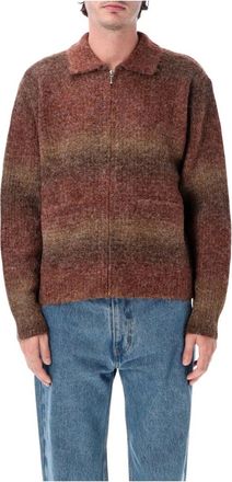 Obey Anton Gradient Cardigan - Heren - Truien - Veelkleurig - Maat: XL Zijde
