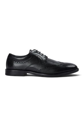 PAUL ANDREW herenschoenen in zwart, wingtip brogue derby - Cambridge