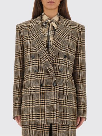 Saint Laurent Blazer a doppiopetto principe di galles