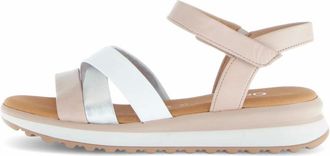 Gabor Sandalen - Dames - Schoenen - Beige - Maat: 41 1/2 EU Leer