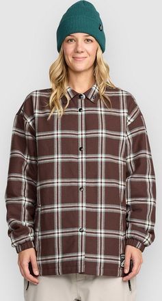 Volcom Ins Riding Flannel Jacke oxblood
