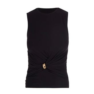 Elisabetta Franchi Mujer, Camisetas, Negro, Talla: XL