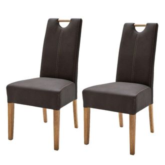 Naturoo home24 Polsterstuhl Alessia (2er-Set)