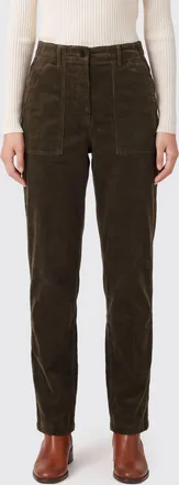 Aspesi Pantaloni skinny a vita media in velluto a coste di cotone