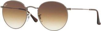 Ray-Ban Round Metal Zonnebrillen - Heren - Zonnebrillen - Grijs - 50 MM - Accessoires