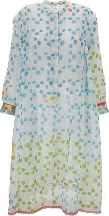 Injiri Trumpet Long Sleeves Dress