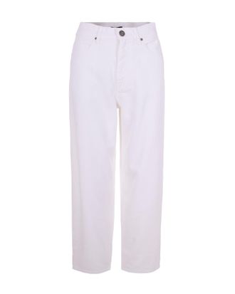 Pinko Balloon-Fit Five-Pocket Jeans with Zip Closure
