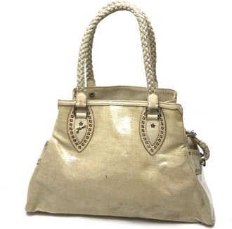Fendi Beige Cloth Tote Bag (Pre-Owned)