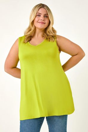 Roman Swing V-Neck Vest Top