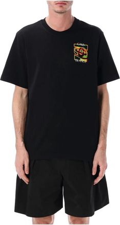 Casablanca Heat Map Classic T-Shirt - Heren - T-shirts - Zwart - 2XL - Katoen - Tops