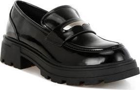 London Rag Gleam Stride Loafer in Black at Nordstrom Rack, Size 10