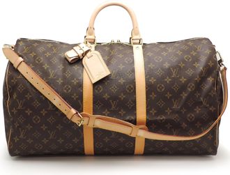 Louis Vuitton Brown Monogram Boston Bag (Pre-Owned)