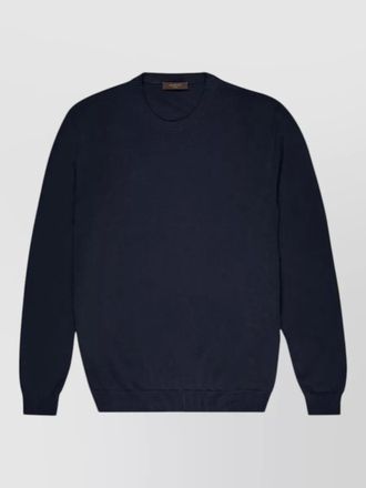 Zanone slim-fit cotton crew-neck sweater