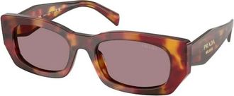 Prada Authentieke Bril met Topkwaliteit - Dames - Zonnebrillen - Bruin - 53 MM - Accessoires